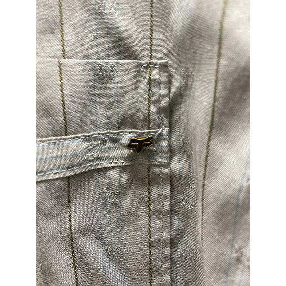 Fox Deluxe Men's Short Sleeve Button Up Size‎ Medium - Picture 2 of 4